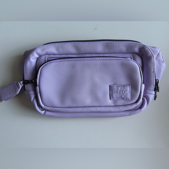lug Handbags - LUG VL HITCH BELT BAG MATTE LUXE SUGARPLUM ICEPOP EUC